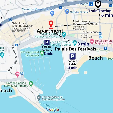 Deluxe Seaview Balcony - 2 Min Palais & Beach Cannes Exterior photo