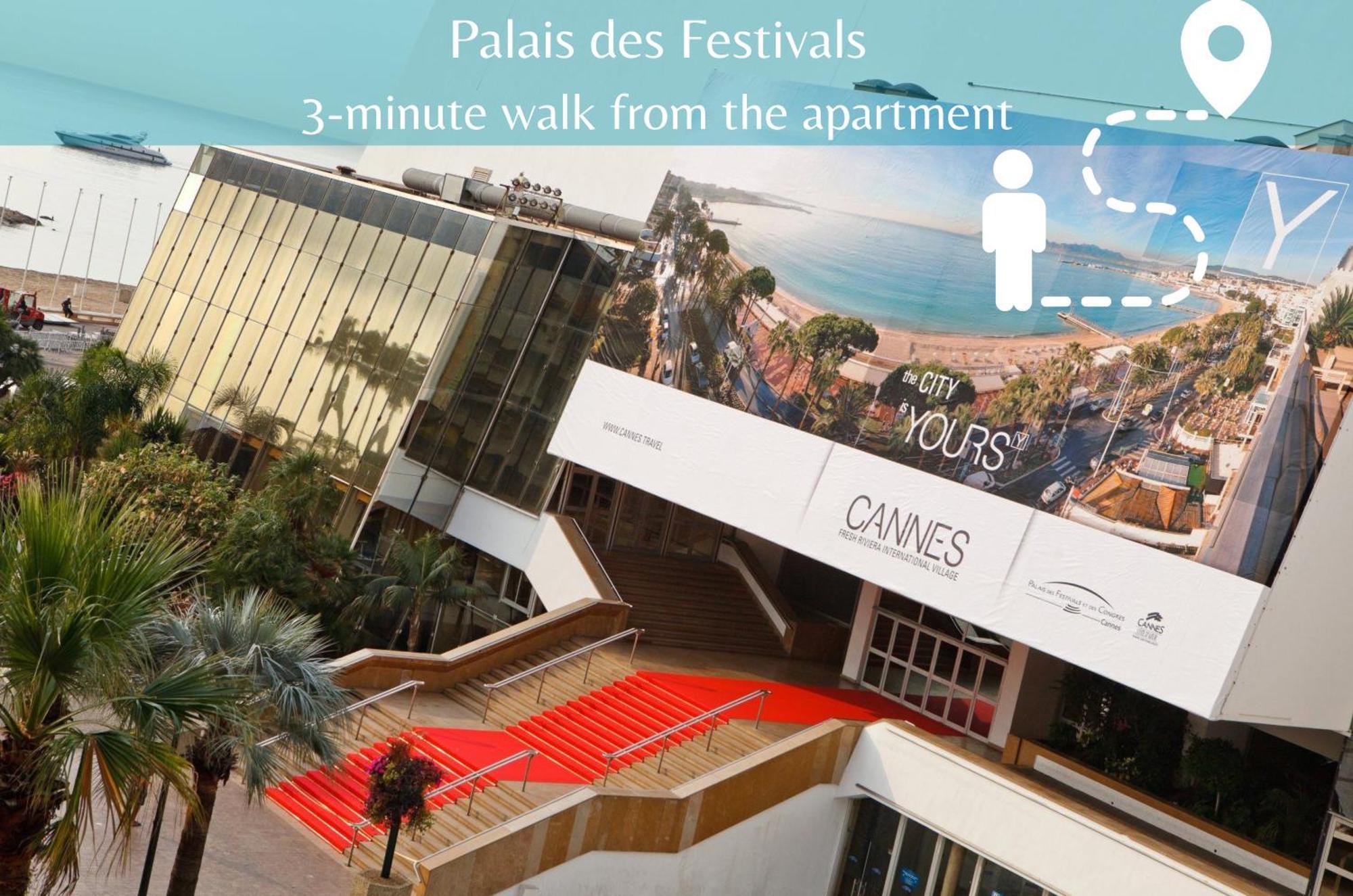 Deluxe Seaview Balcony - 2 Min Palais & *